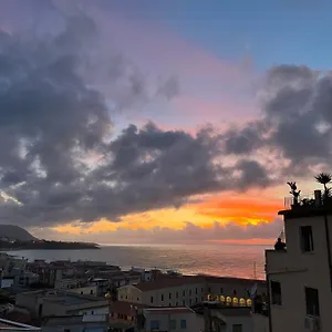 Apartment Window On The Sunset Cefalu